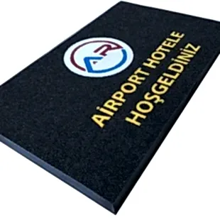 Airport Otel Sarı Yazılı Siyah Logolu Paspas Airport Otel Sarı Yazılı Siyah Logolu Paspas