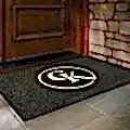 Firmalara Özel Beyaz Yazılı Siyah Tabanlı Logolu Paspas GK Firmalara Özel Beyaz Yazılı Siyah Tabanlı Logolu Paspas GK