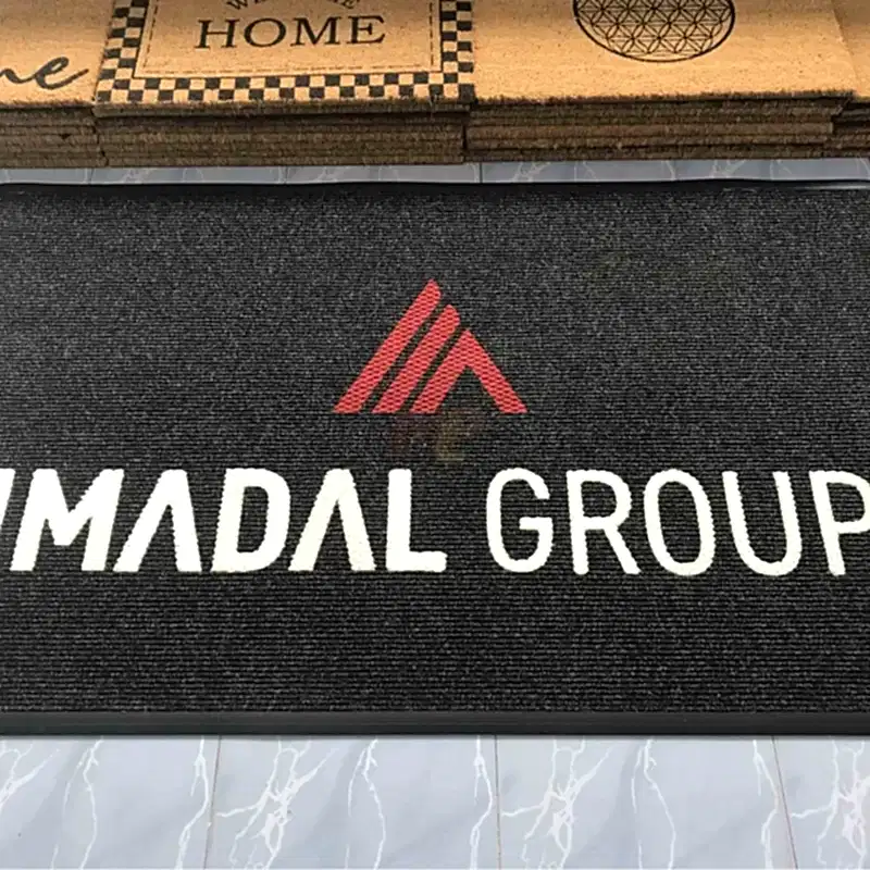 Grup Firmalarına Özel Siyah Logolu Paspas İmedal Grup Firmalarına Özel Siyah Logolu Paspas İmedal