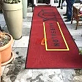 Bayan Kuaförleri İçin Kırmızı Logolu Paspas Lux Hair Bayan Kuaförleri İçin Kırmızı Logolu Paspas Lux Hair