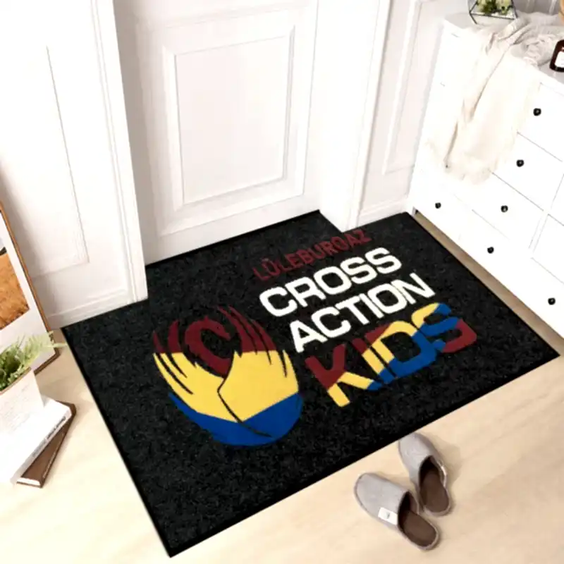 Çok Renkli Logolu Paspas Kids Çok Renkli Logolu Paspas Kids