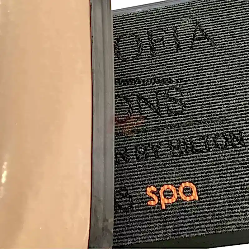 Spa Salonlarına Özel Logolu Paspas Hugai